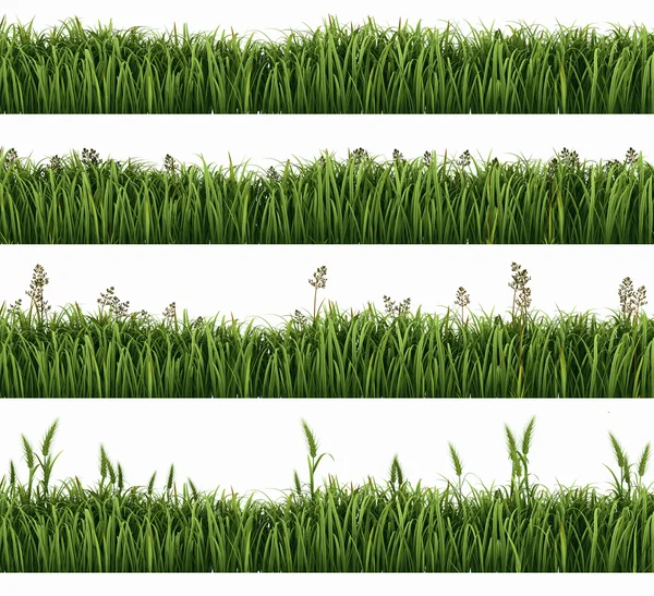 Yeşil çimen koleksiyonu