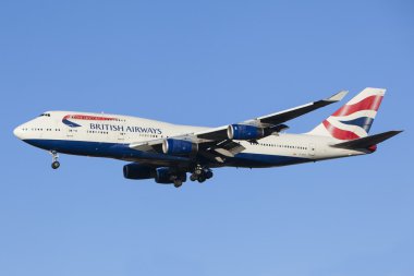 british airways uçak iniş