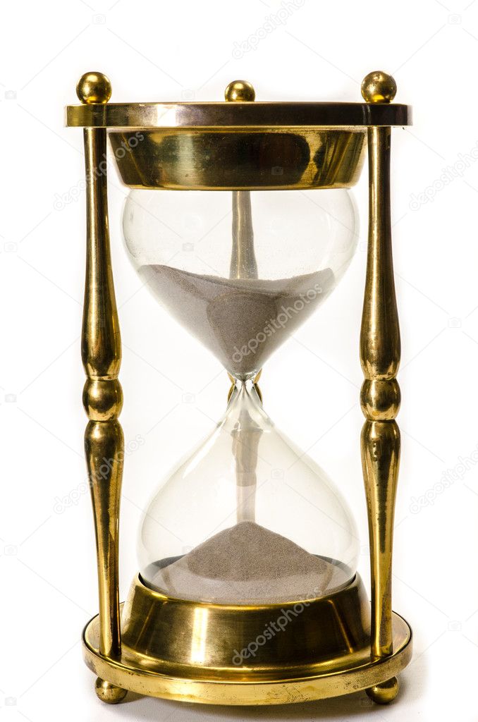 Hourglass Isolated