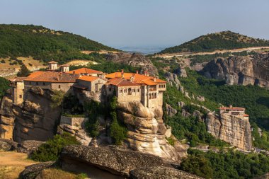 meteora Yunanistan Tırhala bölgedeki Manastırı.