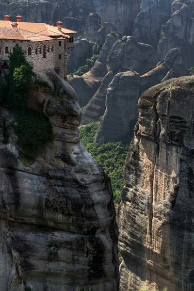 Meteora Monasteries in Trikala region in summer, Greece. — Zdjęcie stockowe