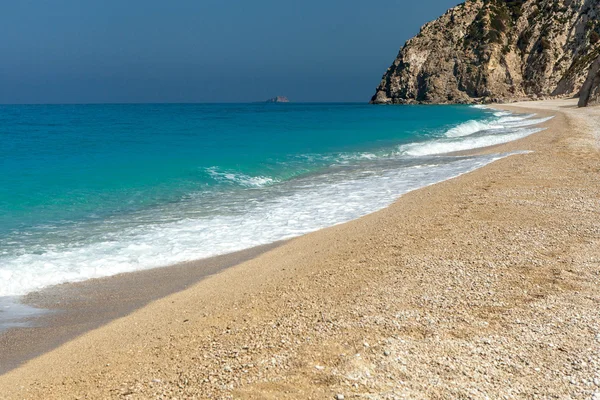 Praia e mar — Fotografia de Stock