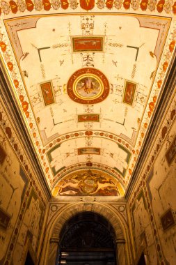 Vatikan Müzeleri koridor, Roma, İtalya