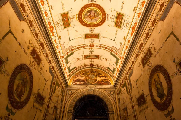 Pasillo Museos Vaticanos, Roma Italia — Foto de Stock