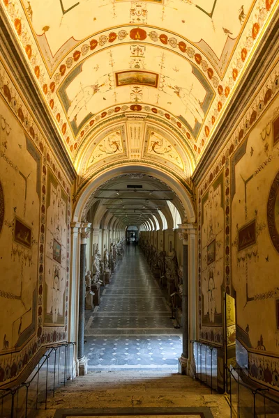 Vatikanen museer hallen, Rom Italien — Stockfoto