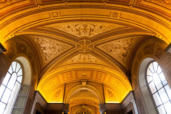 Pasillo Museos Vaticanos, Roma Italia — Foto de Stock