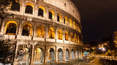 Gece Kolezyum, Roma, İtalya