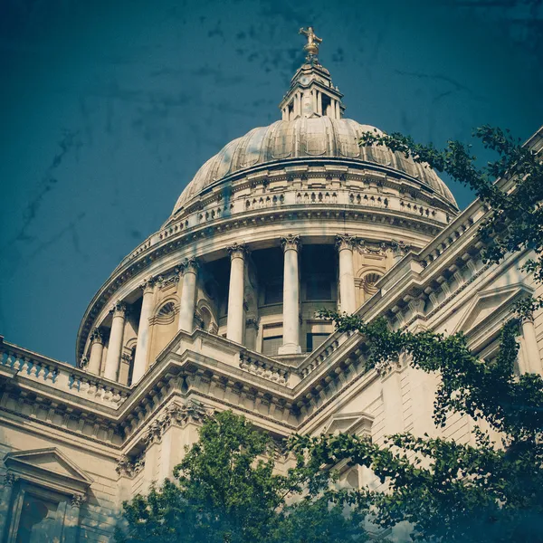 St Paul's Cathedral vintage coaster — Stock Photo, Image