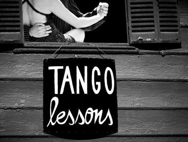 Tango lessons - Beunos Aires clipart