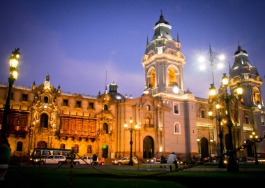 Lima, Peru 'daki Plaza de Armas.