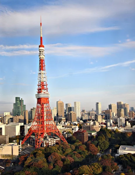 Токійська вежа подання — стокове фото