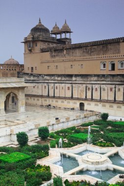 Amber fort jaipur şehir Hindistan yakın. Rajasthan