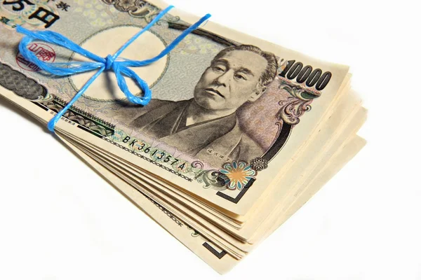 Japanska yen - 10.000 yen anteckningar — Stockfoto