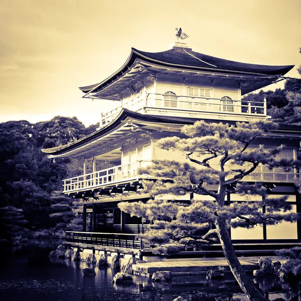 Golden Pavillion in Kyoto Japan — Stock Photo, Image