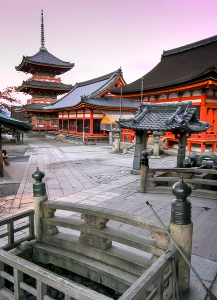 Kiyomizu-Tempel in Kyoto Japan — Stockfoto