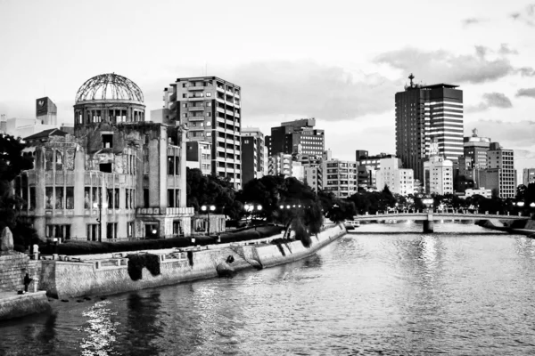 Cúpula-bomba, Hiroshima — Fotografia de Stock