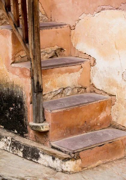 Amber Fort lângă orașul Jaipur din India. Rajasthan — Fotografie, imagine de stoc