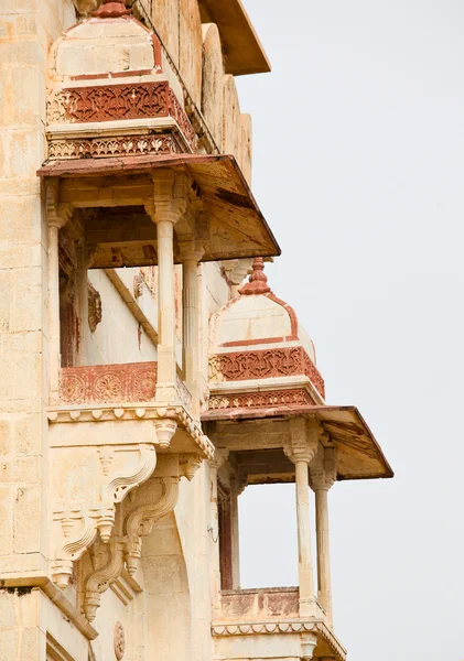 Amber Fort cerca de la ciudad de Jaipur en la India. Rajastán Imágenes de stock libres de derechos