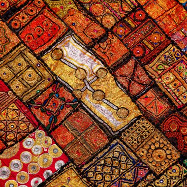 Patchwork Yorgan Hindistan