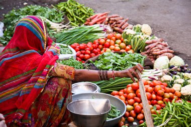 Jaisalmer Hindistan pazarı