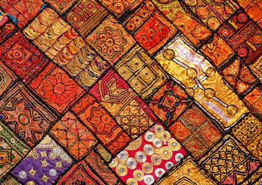 Patchwork Yorgan Hindistan