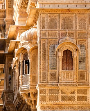 Hindistan'daki jaisalmer Haveli