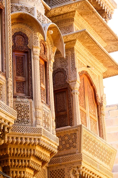 Haveli em Jaisalmer Índia — Fotografia de Stock