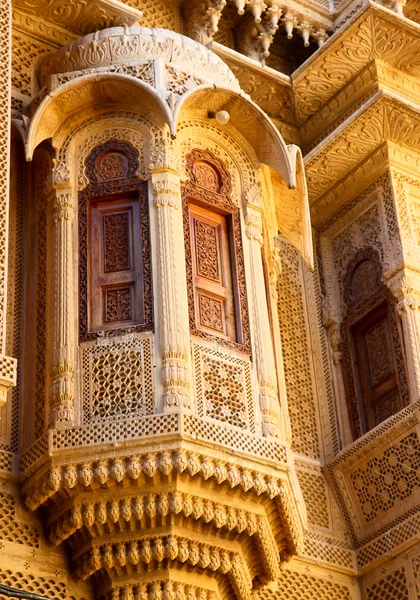 Haveli v Indii jaisalmer — Stock fotografie