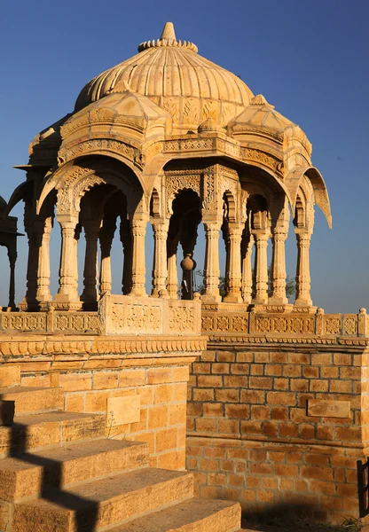 Bada Bagh Cenotaph in Jaisalmer,India Royalty Free Stock Images