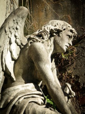 buenos Aires'teki la recoleta mezarlığı, melek