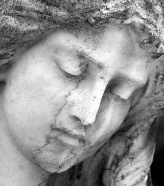 buenos Aires'teki la recoleta mezarlığı, melek