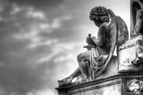 Sculptură frumoasă la un cimitir din Melbourne — Fotografie, imagine de stoc