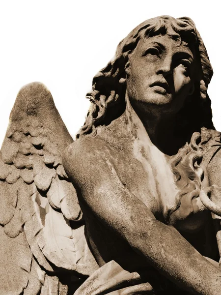 Спящий ангел на кладбище Ла-Реколета — стоковое фото