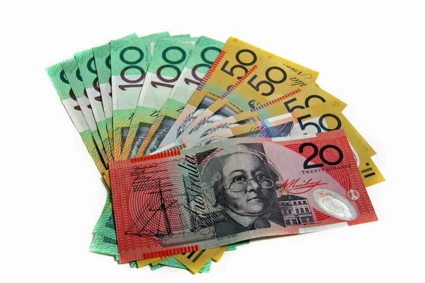 Australské bankovky — Stock fotografie