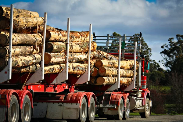 Logging Truck - Tasmania — Stock Photo, Image