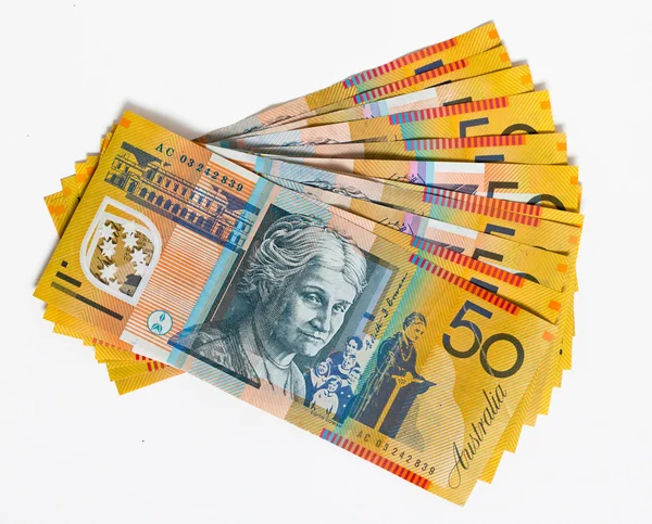 Australische bank notes — Stockfoto