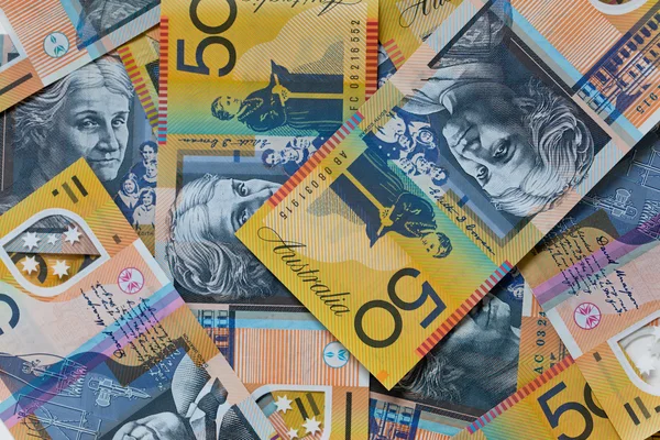 Australische bank notes — Stockfoto