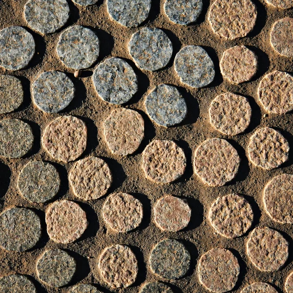 Detalhe do mosaico aborígine no pátio da Casa do Parlamento da Austrália - Canberra — Fotografia de Stock