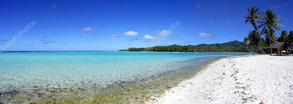 Beach at Huahine, French Polynesia