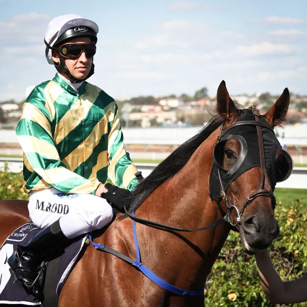 MELBOURNE - 13 DE MARZO: antes del inicio de la Celebración Nacional del Jockey —  Fotos de Stock