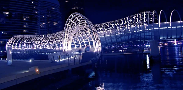 Webb Bridge - Docklands Melbourne — Stock Photo, Image