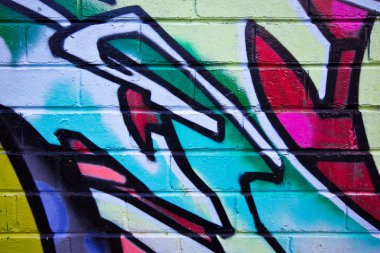 Melbourne - 29 Haziran: Street art tanımlanamayan sanatçı tarafından