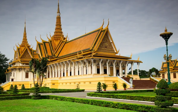 Pałac Królewski w phnom penh, Kambodża — Zdjęcie stockowe