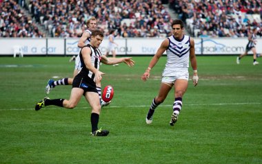 fremantle Collingwood's kazanmak 30 Haziran 2012 Melbourne, Avustralya.