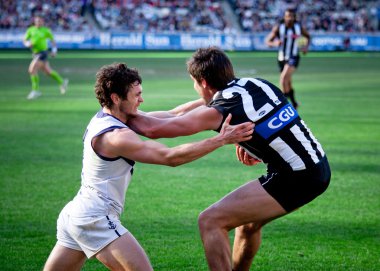 fremantle Collingwood's kazanmak 30 Haziran 2012 Melbourne, Avustralya.