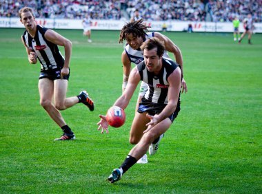 fremantle Collingwood's kazanmak 30 Haziran 2012 Melbourne, Avustralya.