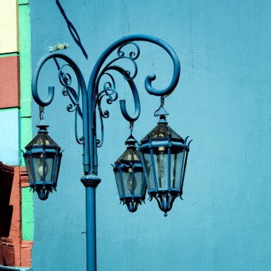 eski sokak lambası