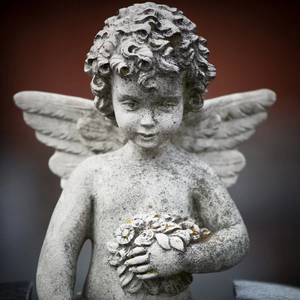 Hermosa escultura en un cementerio en Melbourne Australia — Foto de Stock