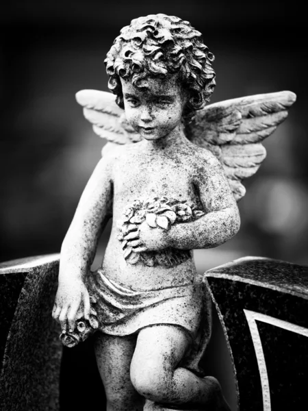 Beautiful sculpture at a cemetery in Melbourne Australia Stock Photo
