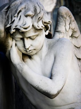 melek buenos Aires'teki la recoleta mezarlığı, uyku
